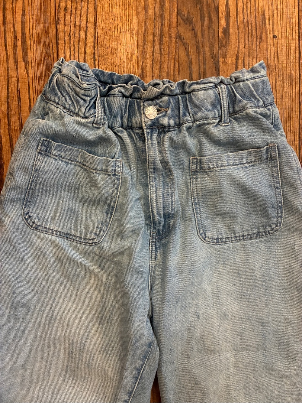 Grey Lab Paper Bag Jeans size L
